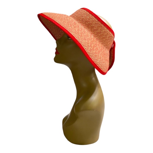 NWOT Best Sun Hat San Diego Hat Co. Roll Up Hat Visor - Picture 5 of 7